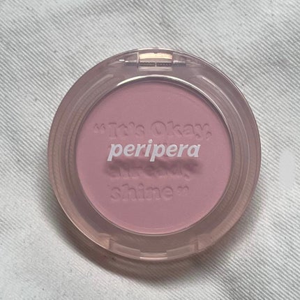 ピュア ブラッシュド サンシャイン チーク/PERIPERA/パウダーチークを使ったクチコミ(1枚目)