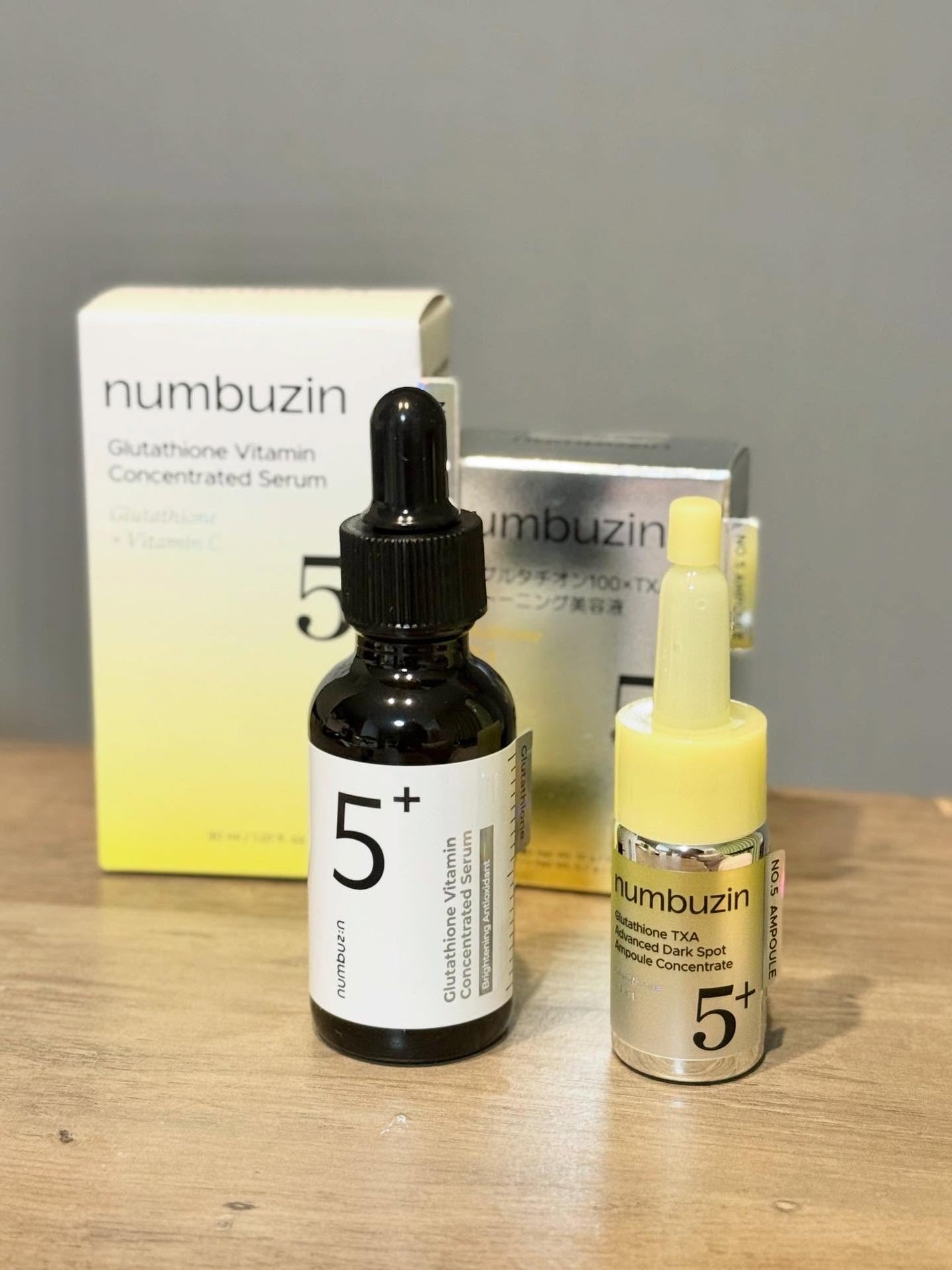 5番 白玉グルタチオンC美容液/numbuzin/美容液を使ったクチコミ(1枚目)