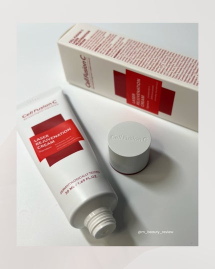 LASER REJUVENATION CREAM/Cell Fusion C(セルフュージョンシー)/フェイスクリームを使ったクチコミ(4枚目)