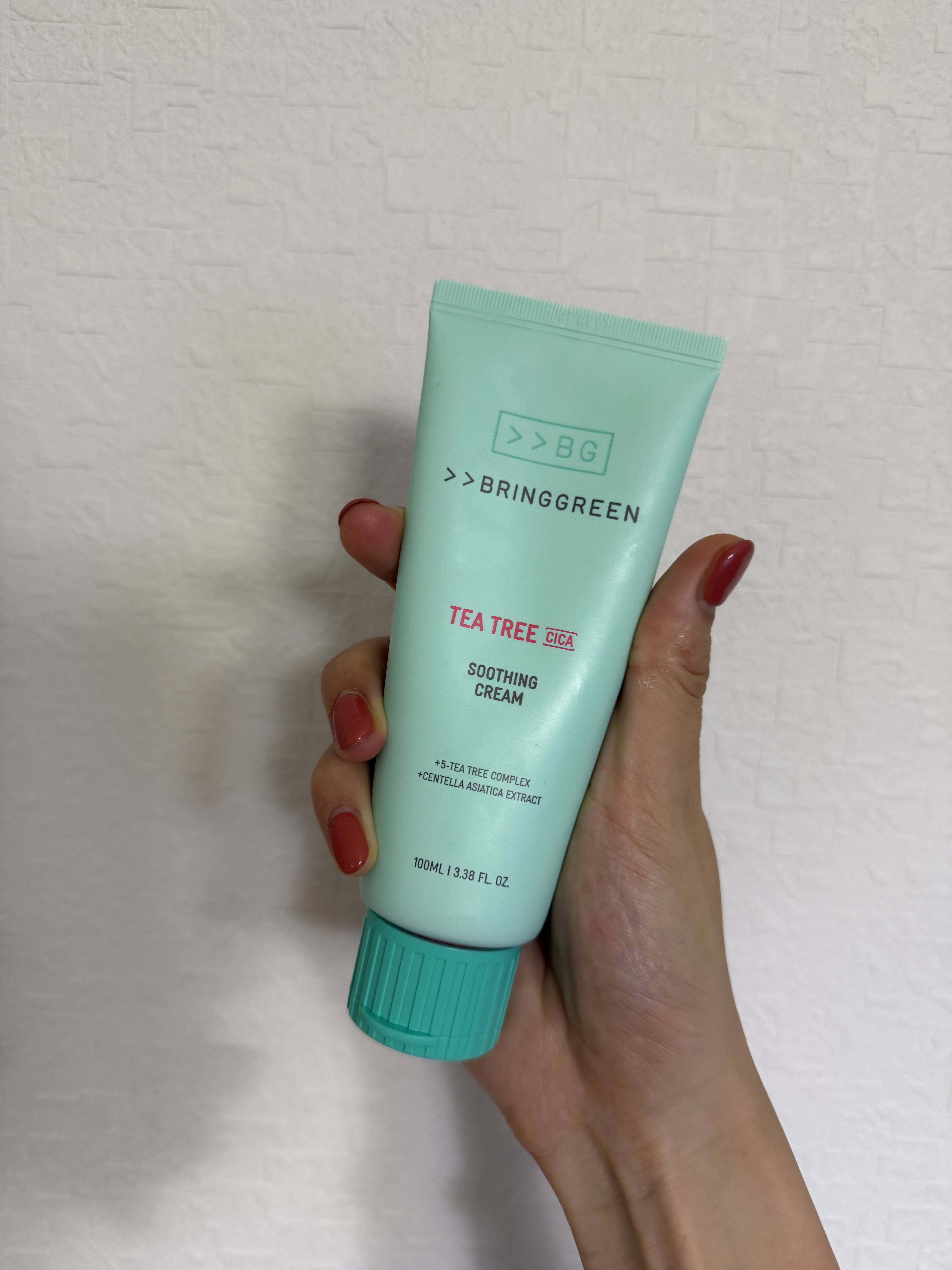 ティーツリーＣクリーム/BRING GREEN/フェイスクリームを使ったクチコミ（1枚目）