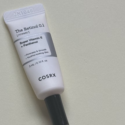 RXザ・レチノール0.1クリーム/COSRX/フェイスクリームを使ったクチコミ(1枚目)