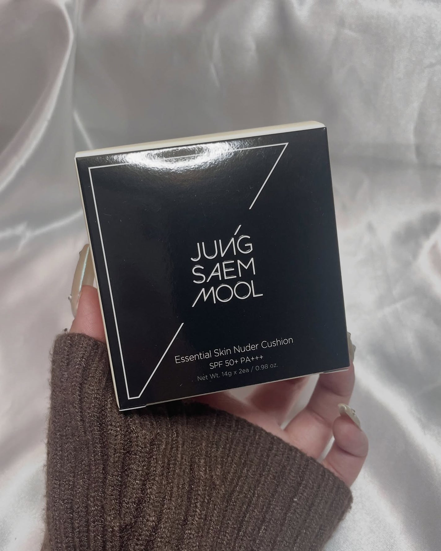エッセンシャル スキン ヌーダー クッション/JUNG SAEM MOOL/クッションファンデーションを使ったクチコミ(7枚目)