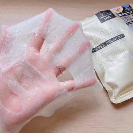 ダーマレーザースーパーVC100マスク/クオリティファースト/シートマスク・パックを使ったクチコミ(5枚目)