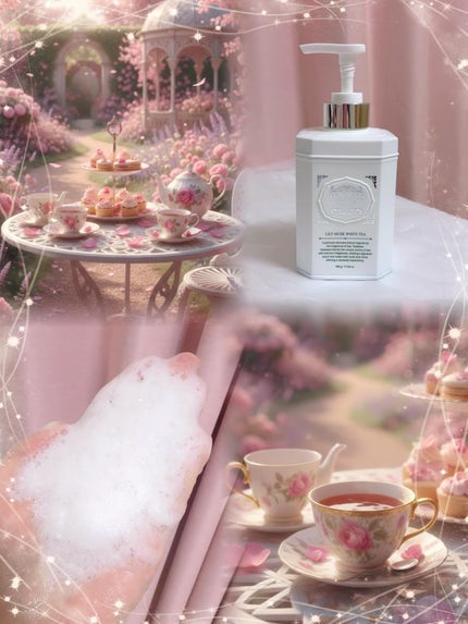 パフュームボディローション リリィムスクホワイトティー/TEABLESS/ボディローションを使ったクチコミ(2枚目)