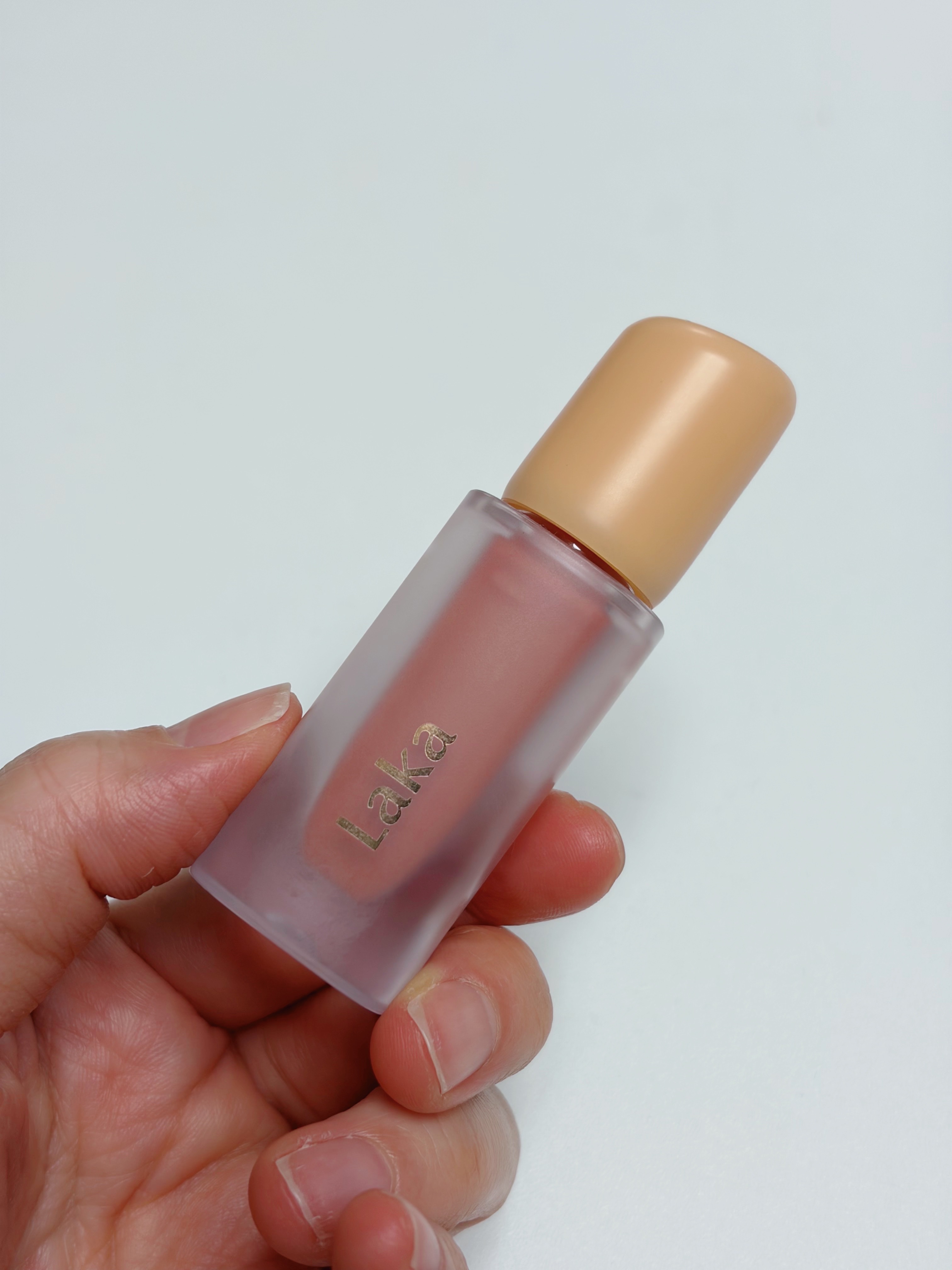 フルーティーグラムティント 125 マンゴー/Laka/リップティントを使ったクチコミ（1枚目）