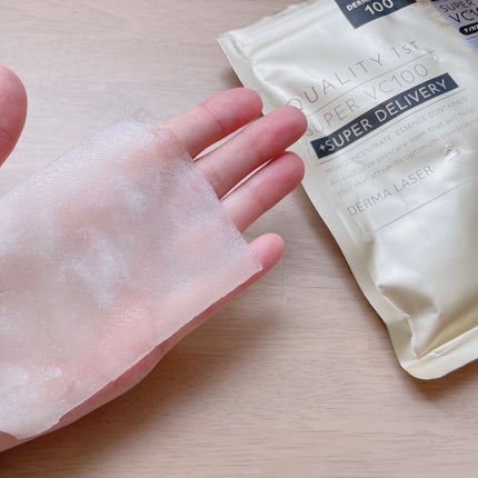 ダーマレーザースーパーVC100マスク/クオリティファースト/シートマスク・パックを使ったクチコミ(4枚目)