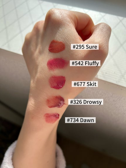 アンフレームドハイドロブロウティント/Oddtype/リップティントを使ったクチコミ(2枚目)