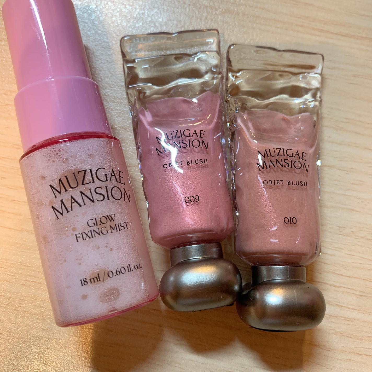 オブジェブラッシュ/MUZIGAE MANSION/リキッドチークを使ったクチコミ(4枚目)