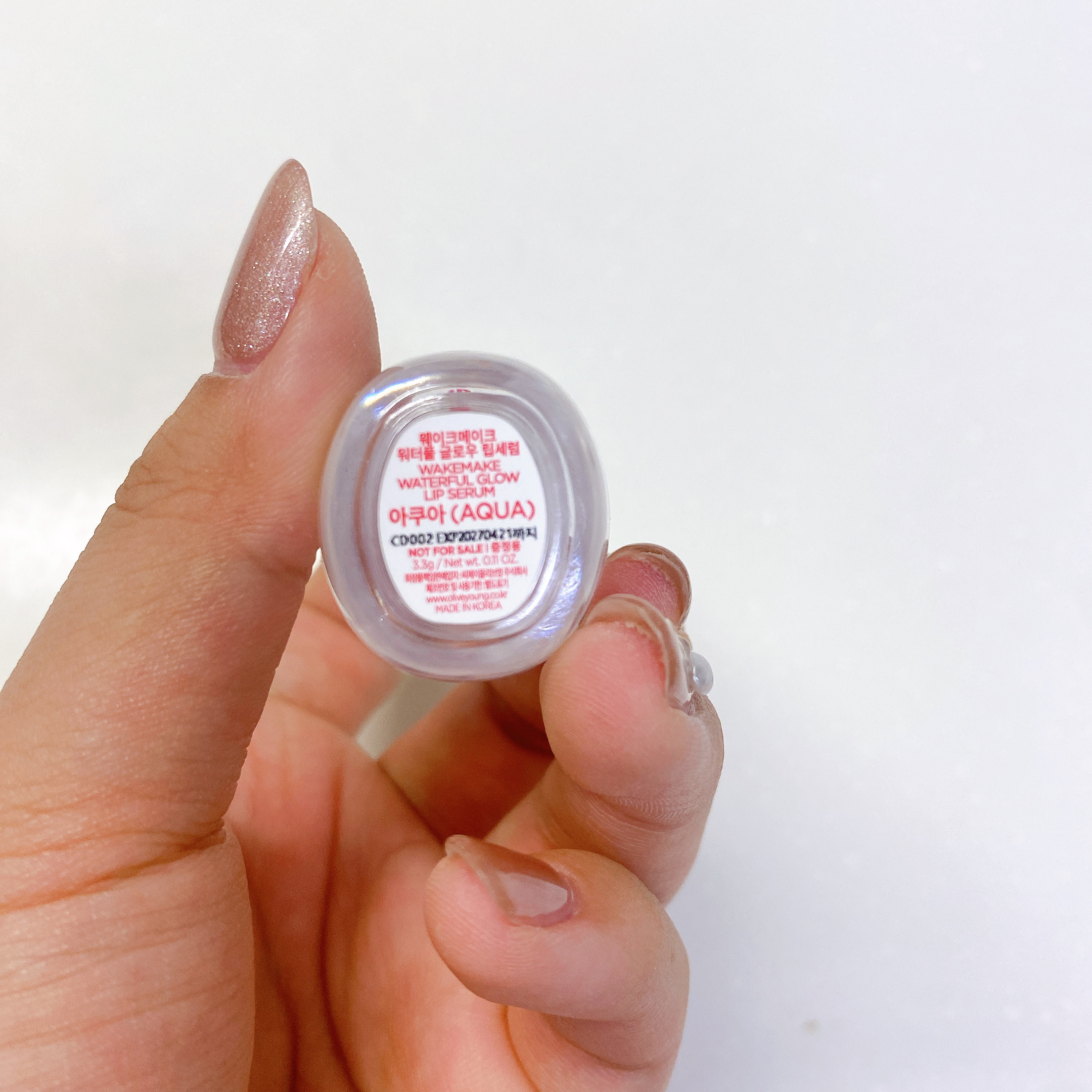 ウォータフルグロウティント/wakemake/リップティントを使ったクチコミ（3枚目）