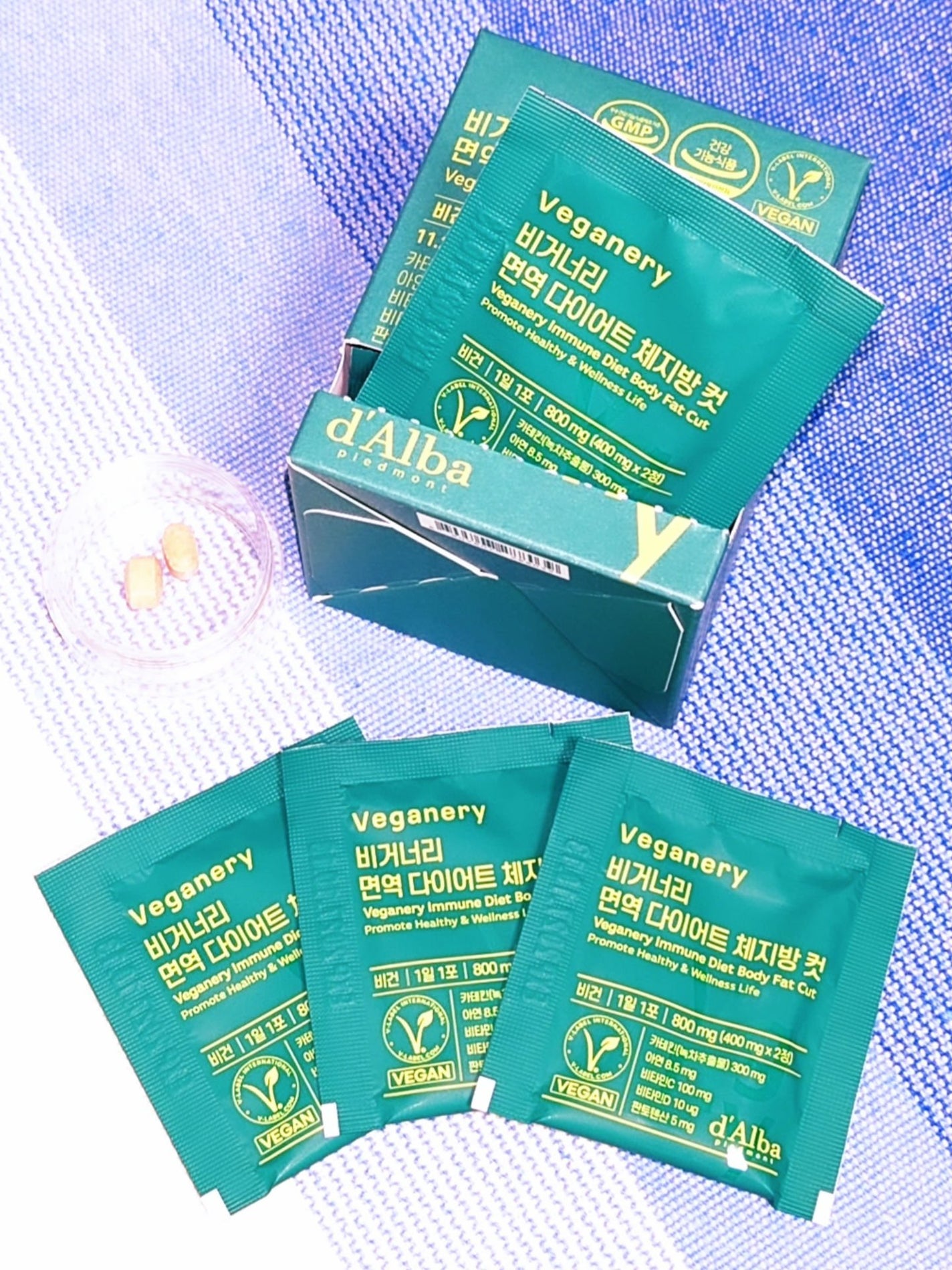 ヴィーガナリー免疫ダイエット 体脂肪カット (シャインマスカット味)/ダルバ/美容サプリメントを使ったクチコミ(1枚目)