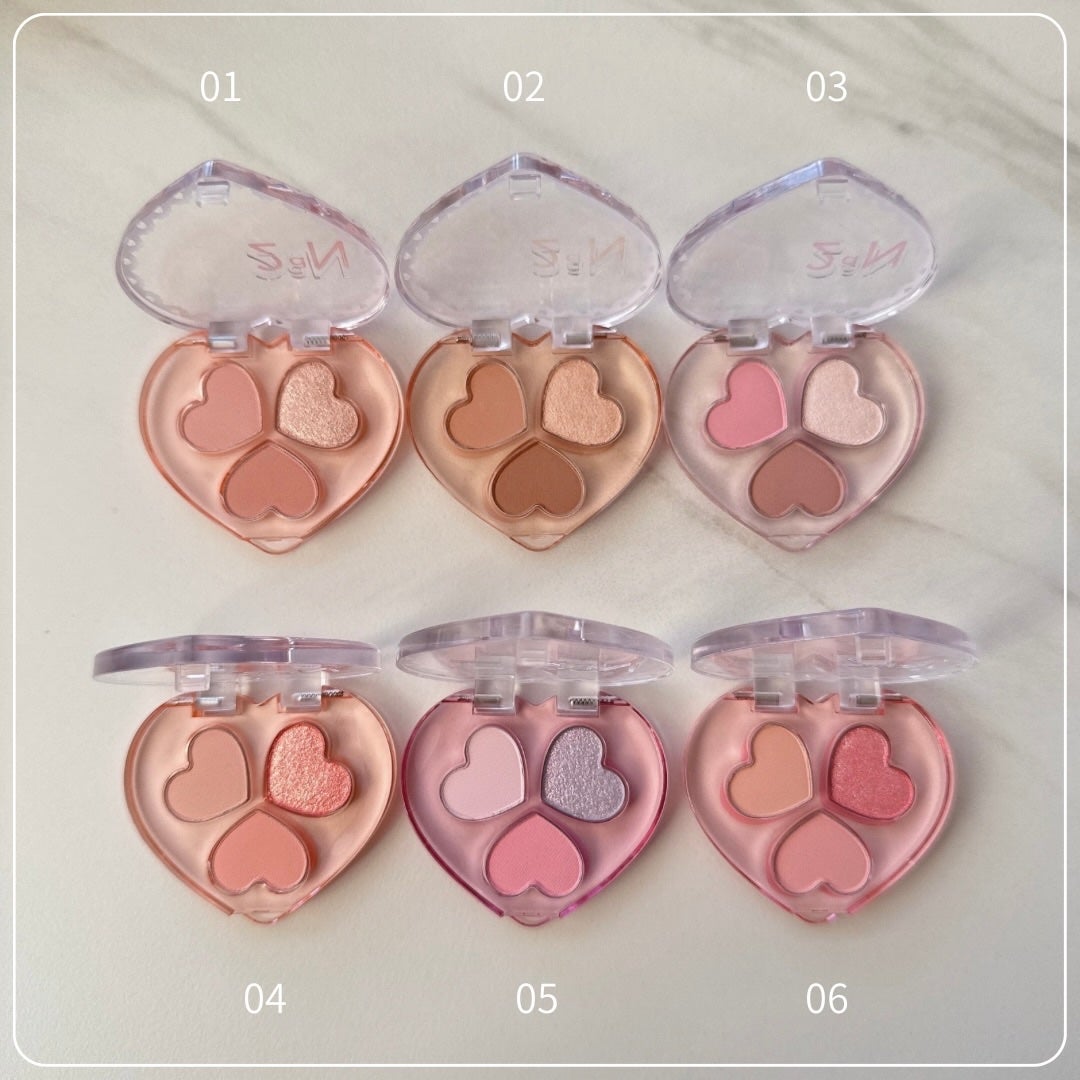 ラブクローバーパレット/2aN/アイシャドウパレットを使ったクチコミ(3枚目)