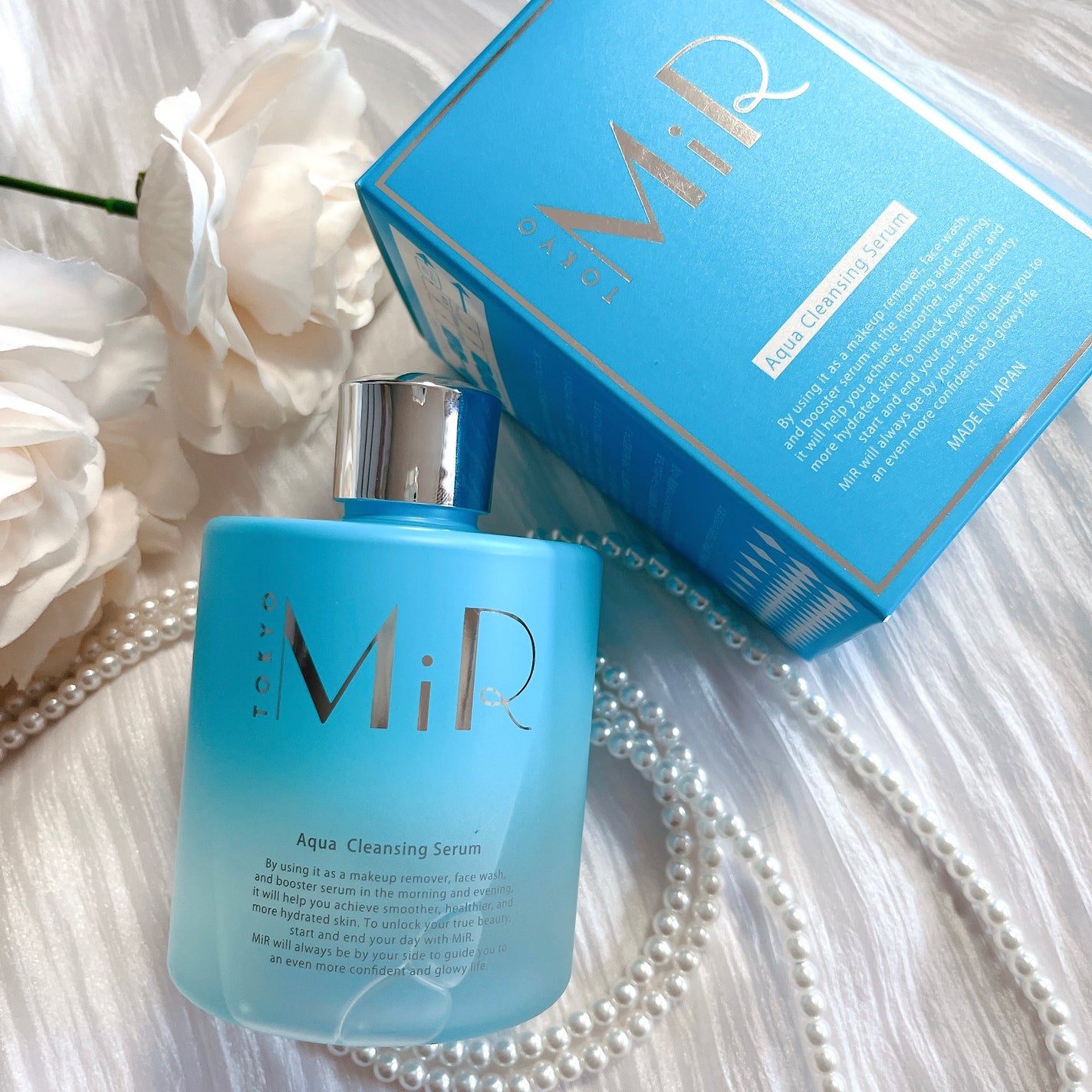 MiR アクアクレンジングセラム/MiR/クレンジングウォーターを使ったクチコミ(1枚目)