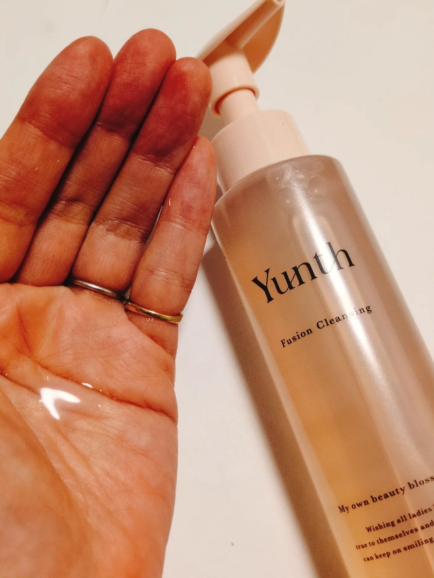 Yunth フュージョンクレンジング/Yunth/オイルクレンジングを使ったクチコミ(2枚目)