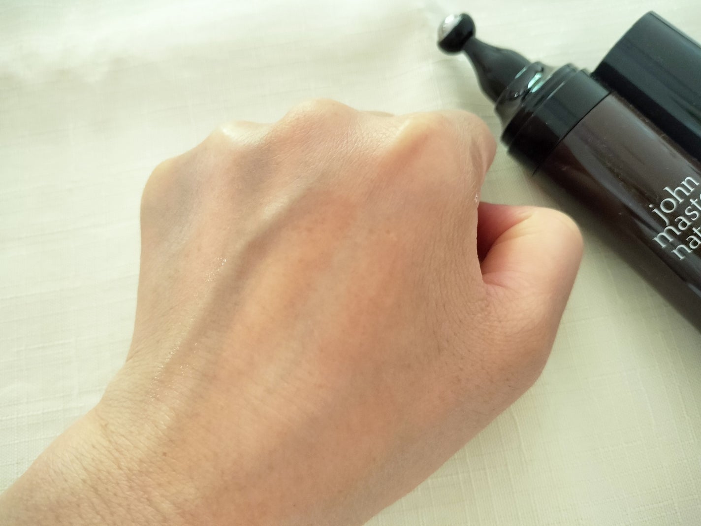 薬用 ヘアグロースエッセンス/john masters organics/頭皮ローションを使ったクチコミ(4枚目)