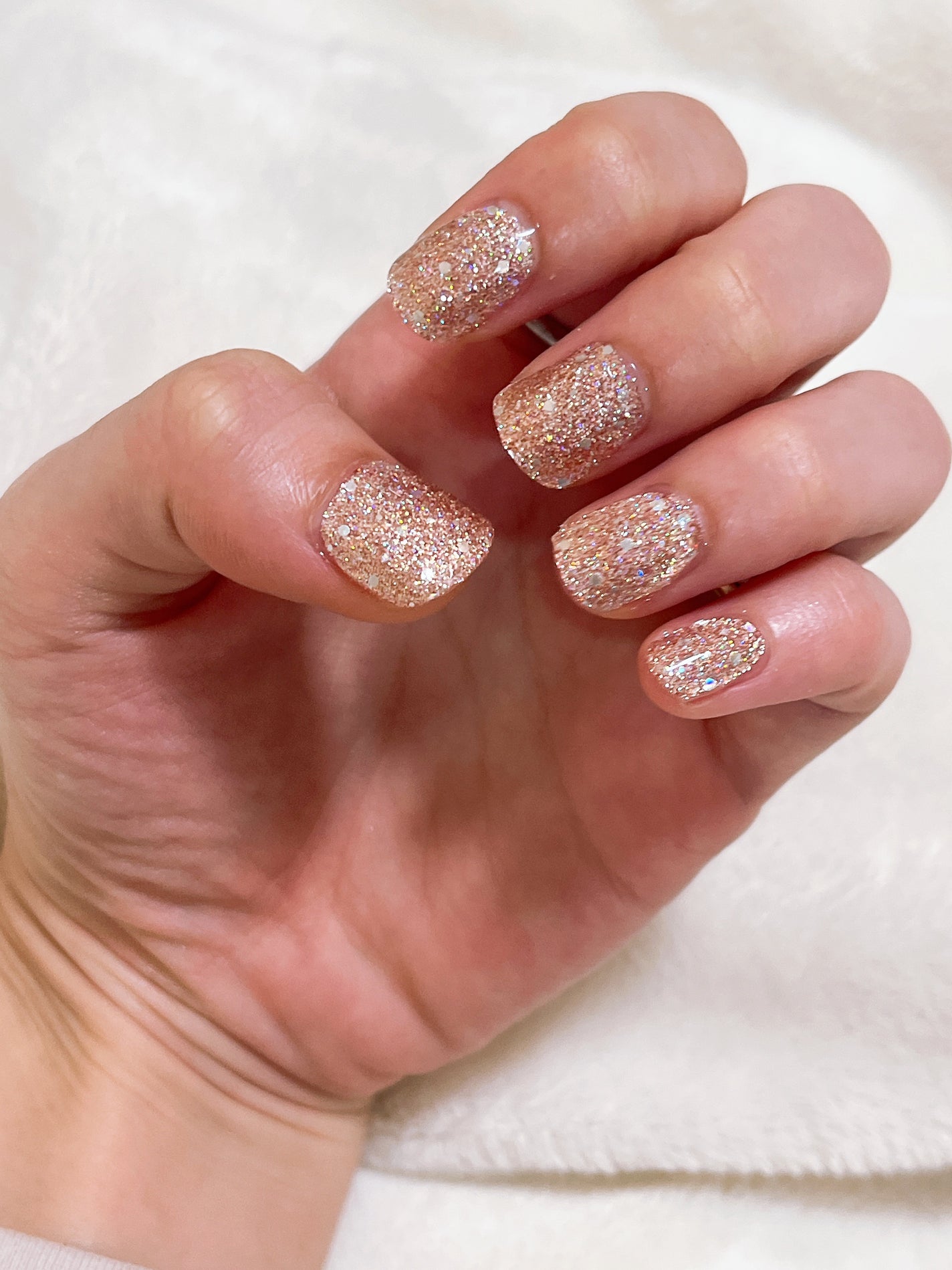 セミキュアジェルネイル(ハンド)/ohora/ネイルシールを使ったクチコミ(3枚目)