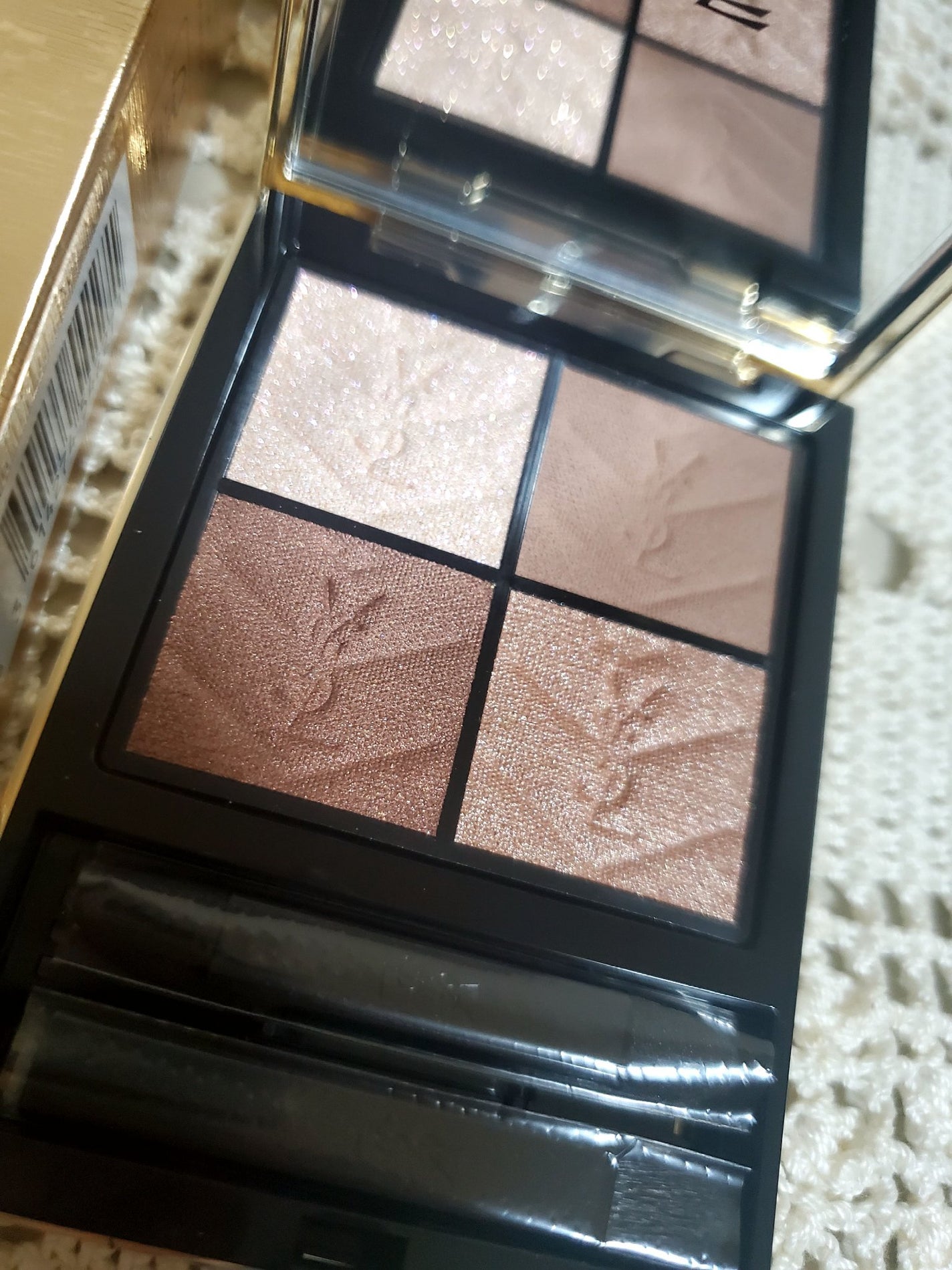 クチュール ミニ クラッチ/YVES SAINT LAURENT BEAUTE/アイシャドウパレットを使ったクチコミ(2枚目)