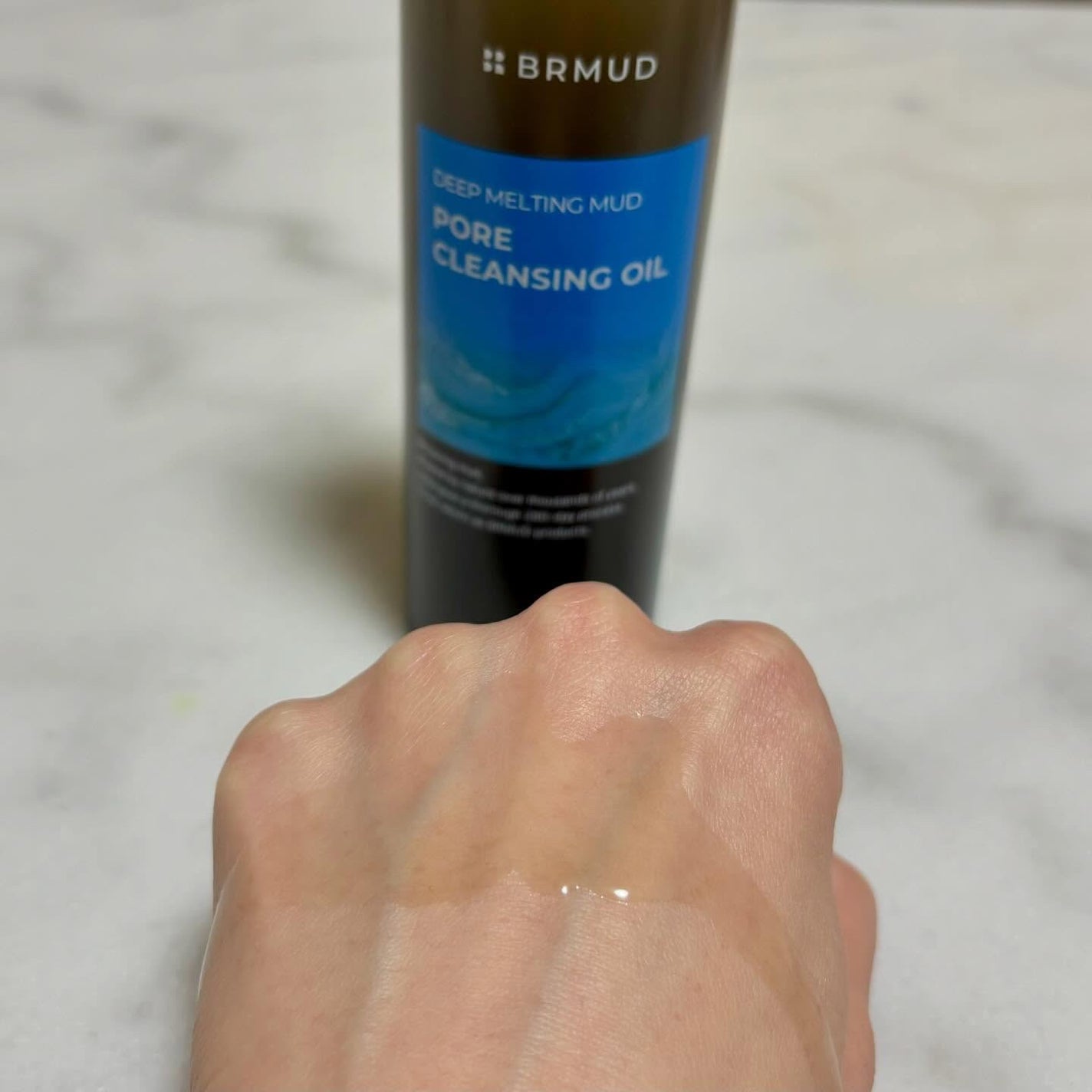 ディープメルティングマッドポアクレンジングオイル/BRMUD/オイルクレンジングを使ったクチコミ(2枚目)
