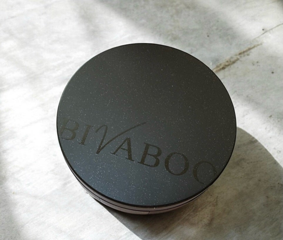 ベルベットジュエルクッション/BIVABOO/クッションファンデーションを使ったクチコミ(1枚目)