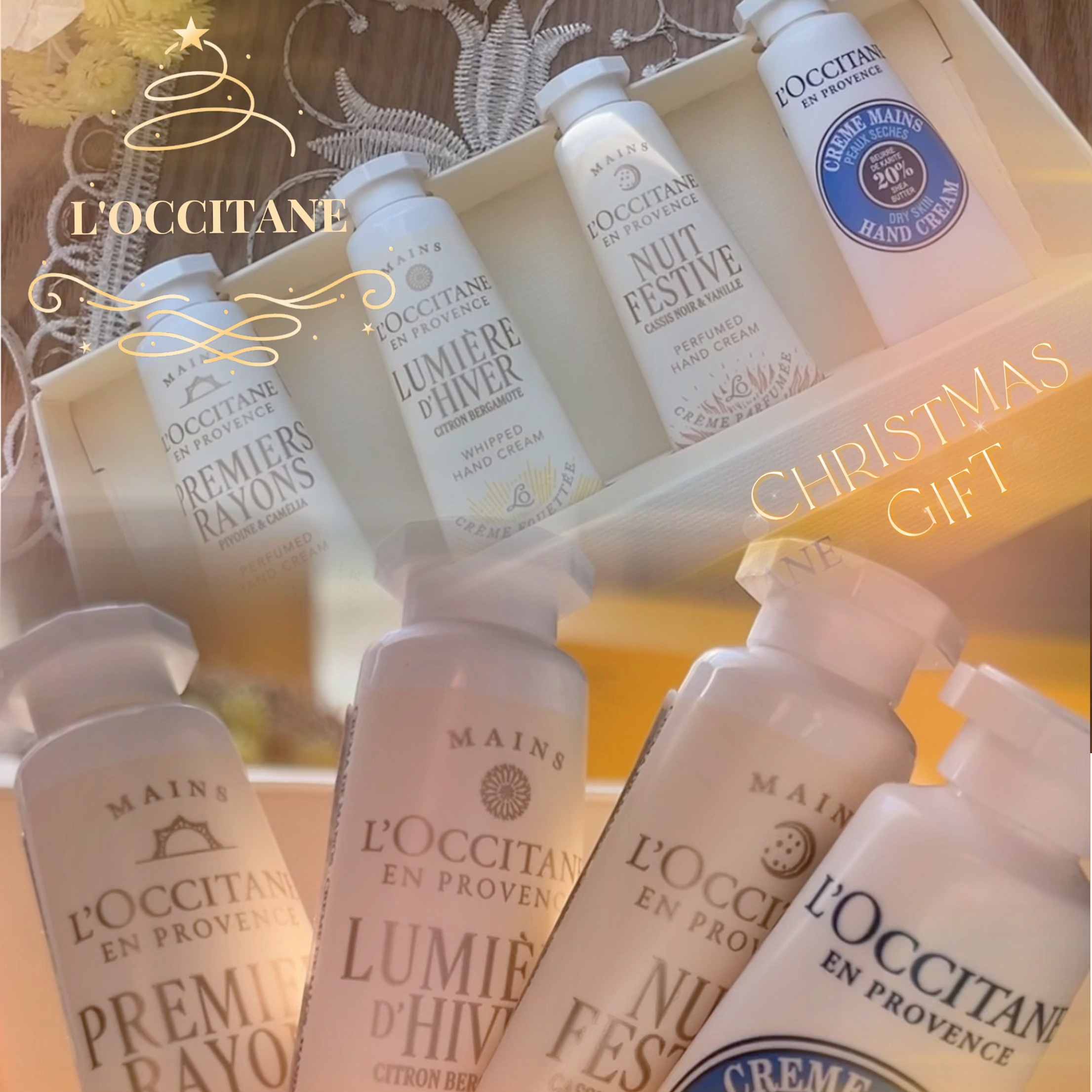 ハンドクリームGIFT FOR YOU/L'OCCITANE/その他キットセットを使ったクチコミ（1枚目）