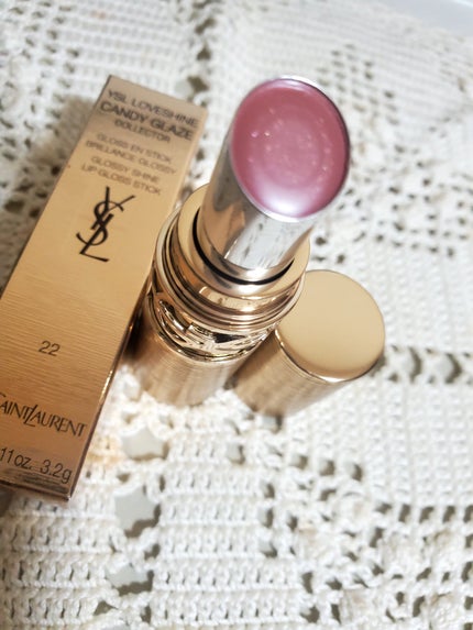 YSL ラブシャイン キャンディグレーズ/YVES SAINT LAURENT BEAUTE/口紅を使ったクチコミ(2枚目)