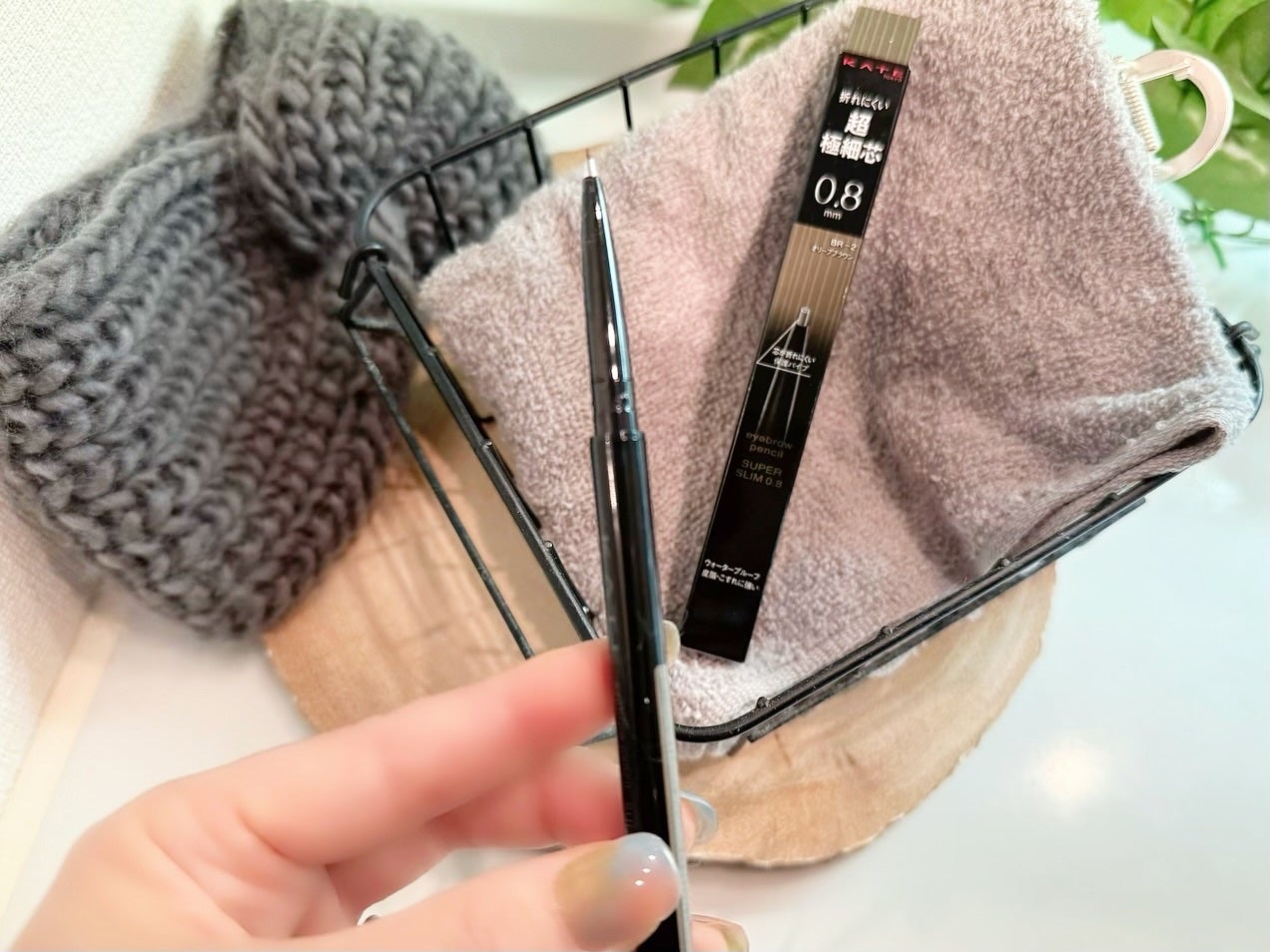 ケイト アイブロウペンシルスーパースリム0.8/KATE/アイブロウペンシルを使ったクチコミ(2枚目)