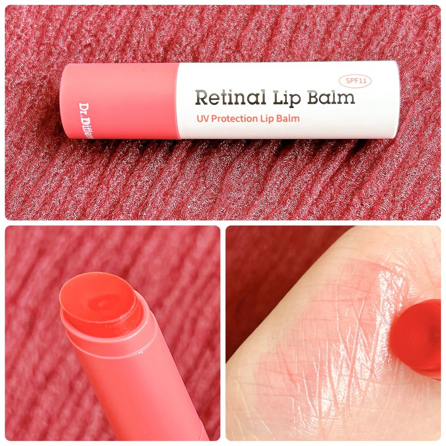 レチナールリップバーム/Dr.Different/リップバームを使ったクチコミ(4枚目)