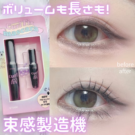カールフィックスマスカラ/ETUDE/マスカラを使ったクチコミ(1枚目)