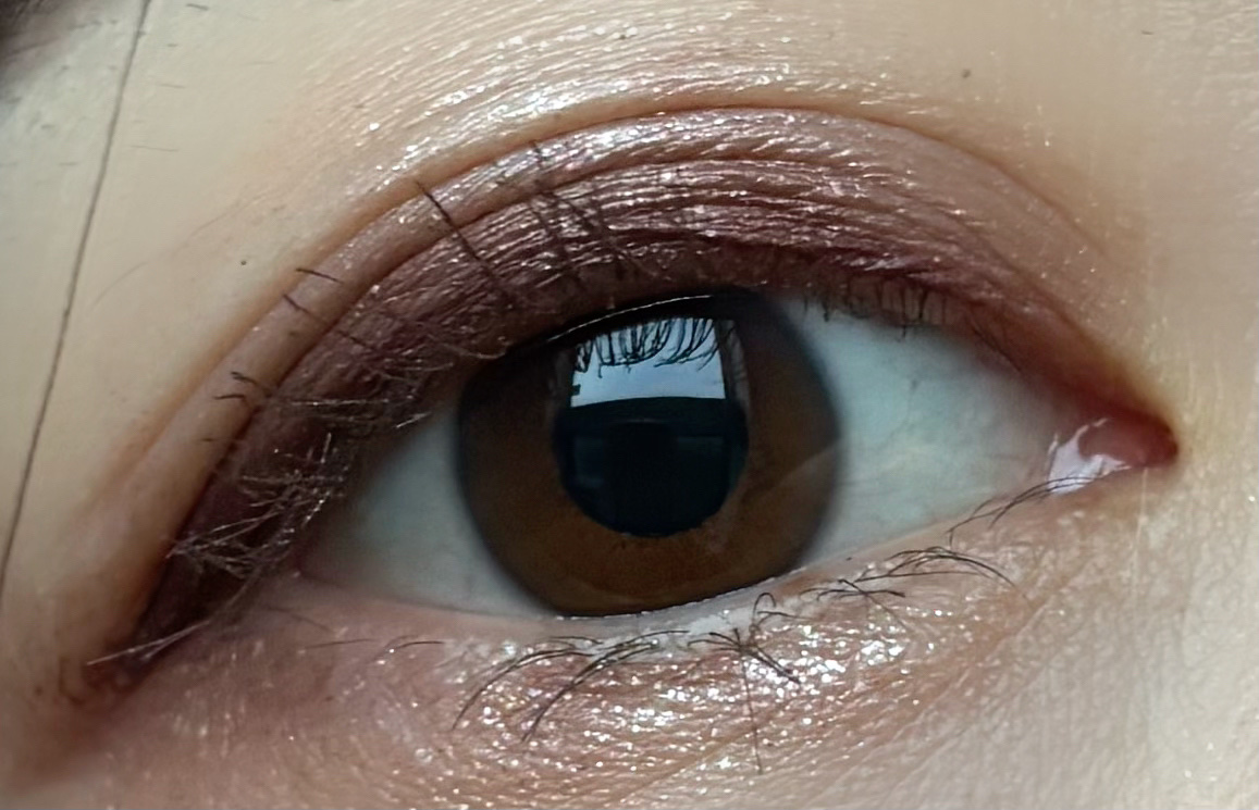 ジューシーピュアアイズ/キャンメイク/アイシャドウパレットを使ったクチコミ（2枚目）