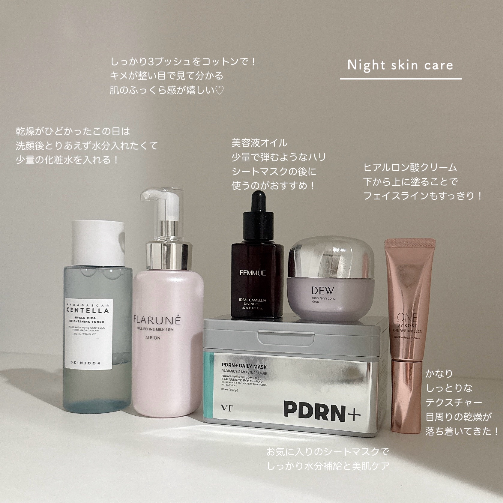 タンタンコンクドロップα レフィル55g/DEW/フェイスクリームを使ったクチコミ（1枚目）