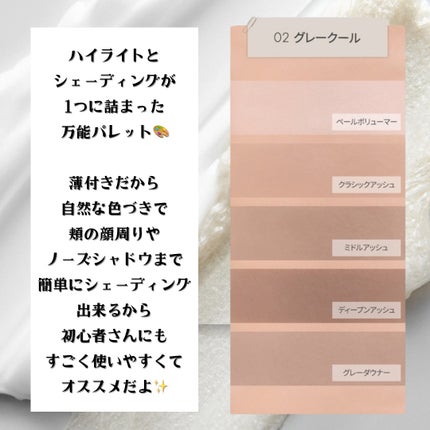 ベターザンコントゥア/rom&nd/シェーディングを使ったクチコミ(2枚目)