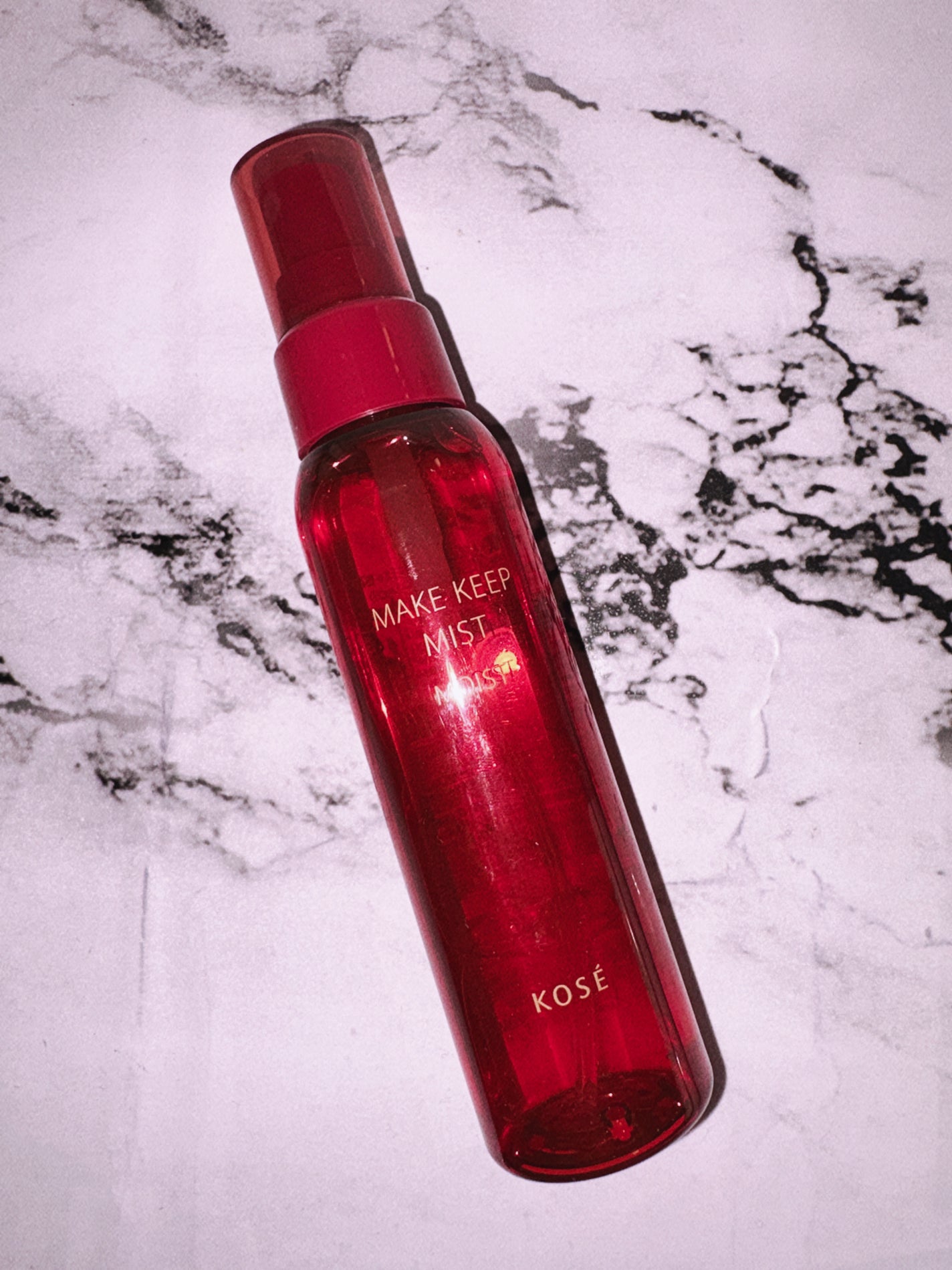 メイク キープ ミスト EX + モイスト TEA/コーセーコスメニエンス/フィックスミストを使ったクチコミ(1枚目)