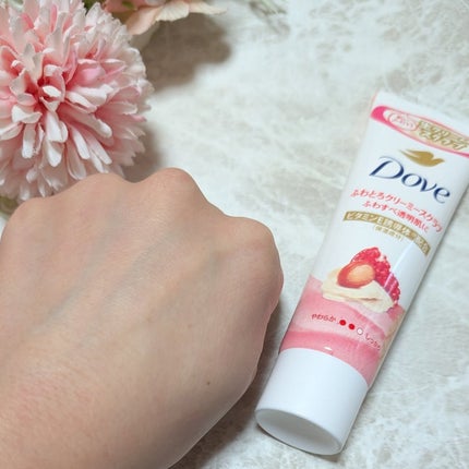 ダヴ ふわとろクリーミースクラブ ザクロ&シアバター/ダヴ/ボディスクラブを使ったクチコミ(10枚目)