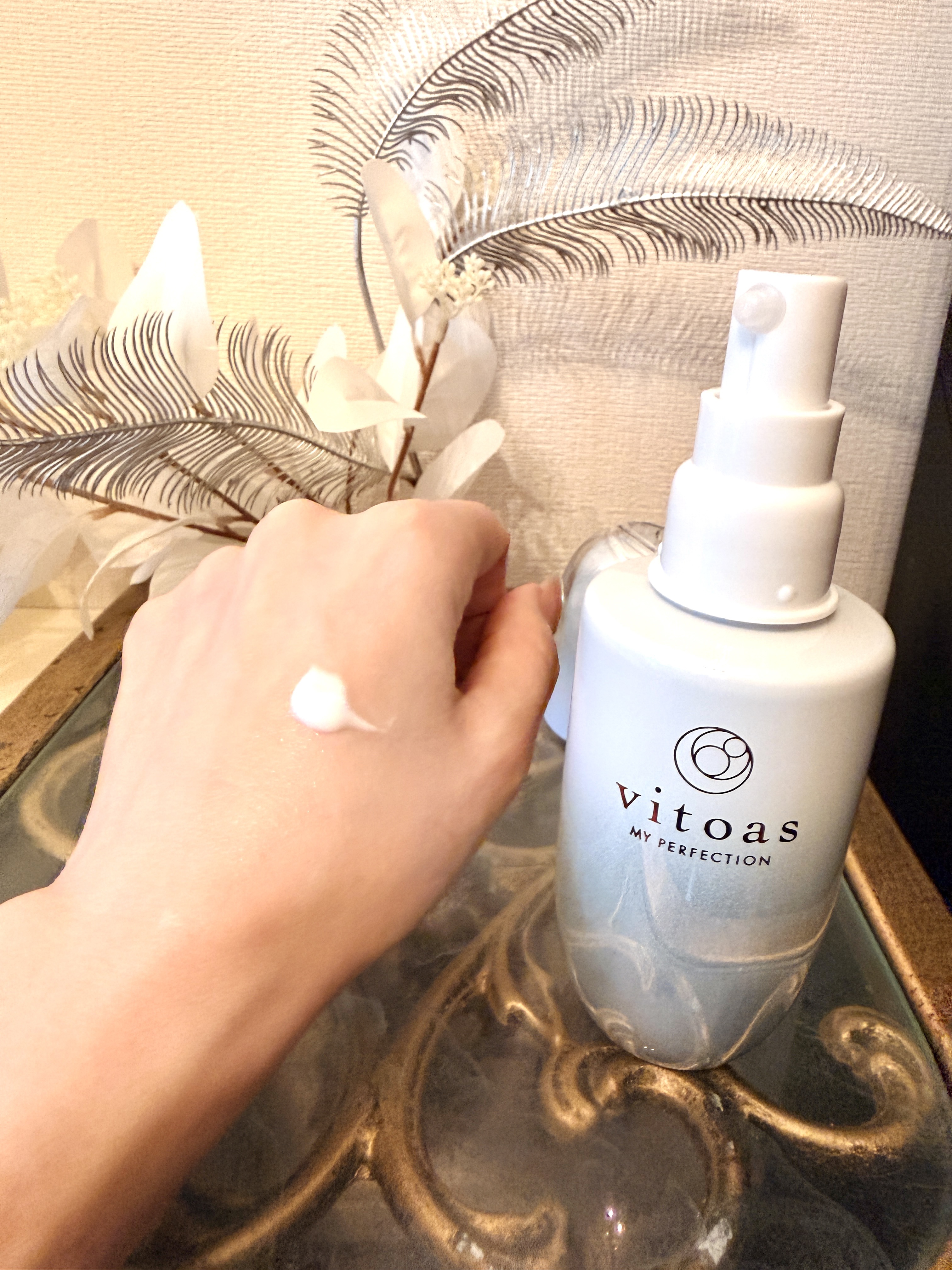 マイパーフェクション ブライトニング＆リンクル/vitoas/オールインワン化粧品を使ったクチコミ（3枚目）