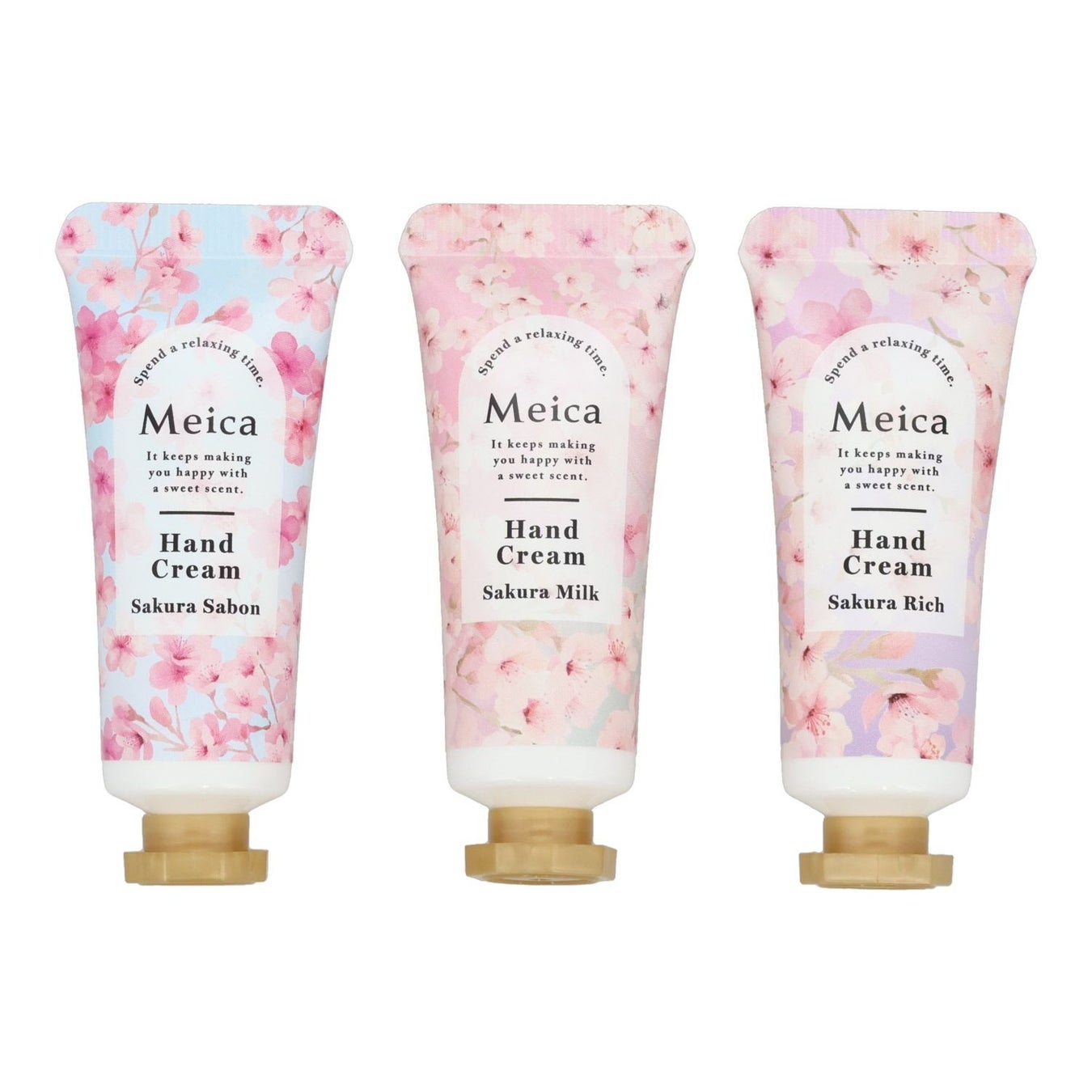 Meicaハンドクリーム3本セット さくら 2026 / MEICA