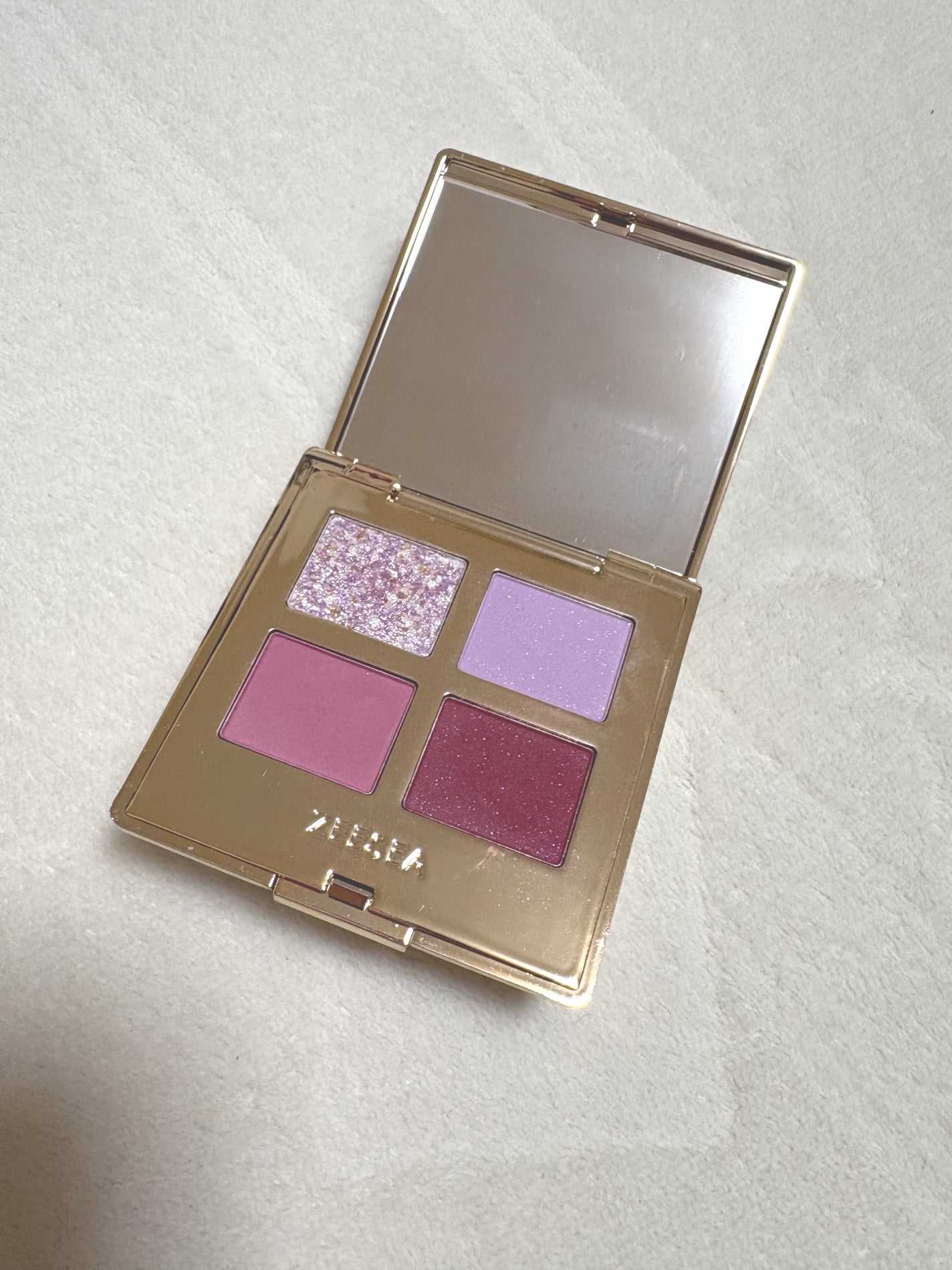 ドリームランドアイシャドウ ( 4シェード )/ZEESEA/アイシャドウパレットを使ったクチコミ(2枚目)