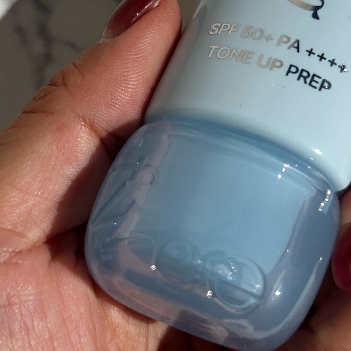 スパグロウUVトーンアップベース/fwee/化粧下地を使ったクチコミ(3枚目)