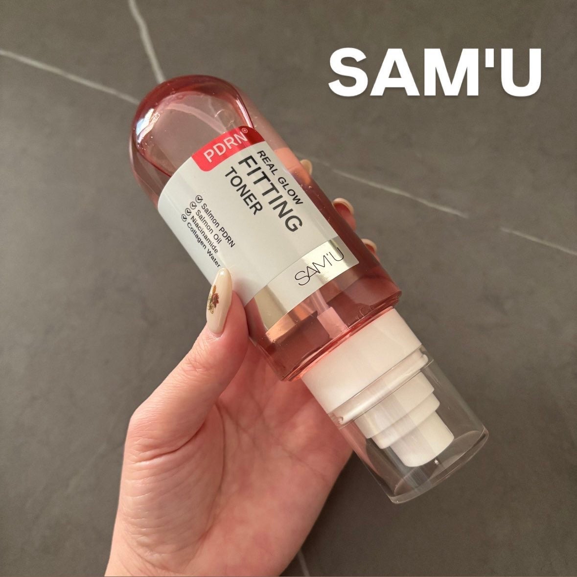 PDRNリアルグロウフィッティングトナー/SAM'U/ミスト状化粧水を使ったクチコミ(1枚目)