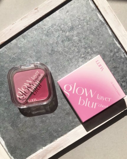 グローレイヤーブラーチーク 12 モーヴラビット/LUNA/パウダーチークの画像