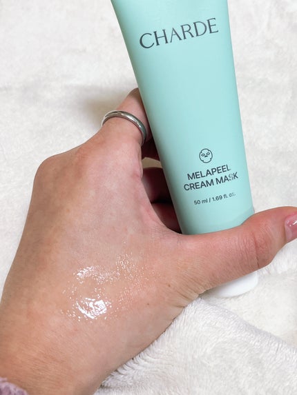 メラピールクリームマスク/CHARDE/ピーリングを使ったクチコミ(3枚目)