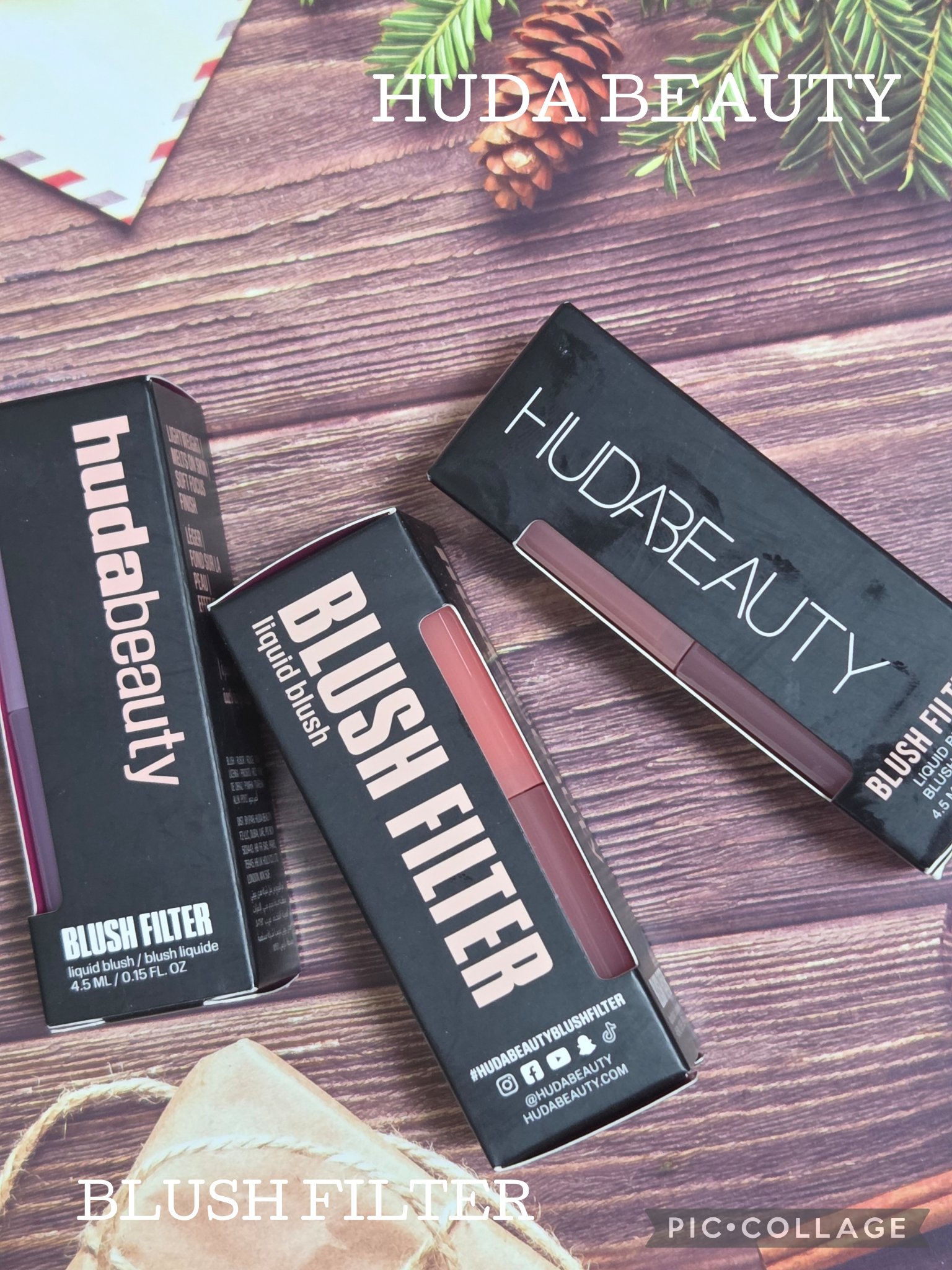 BF購入品🎵

『Huda Beauty  BLUSH FILTER』✨️
#COTTON CANDY
#SUNSET LYCHEE
#UBE CREAM

【商品説明】
ソフトフォーカスでエアブラシのような仕上がりの、高発色でブレンドし
