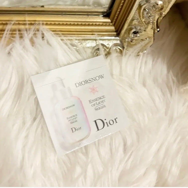 【旧】スノー アルティメット エッセンス オブ ライト/Dior/美容液を使ったクチコミ(1枚目)
