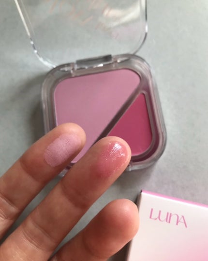 グローレイヤーブラーチーク 12 モーヴラビット/LUNA/パウダーチークの画像