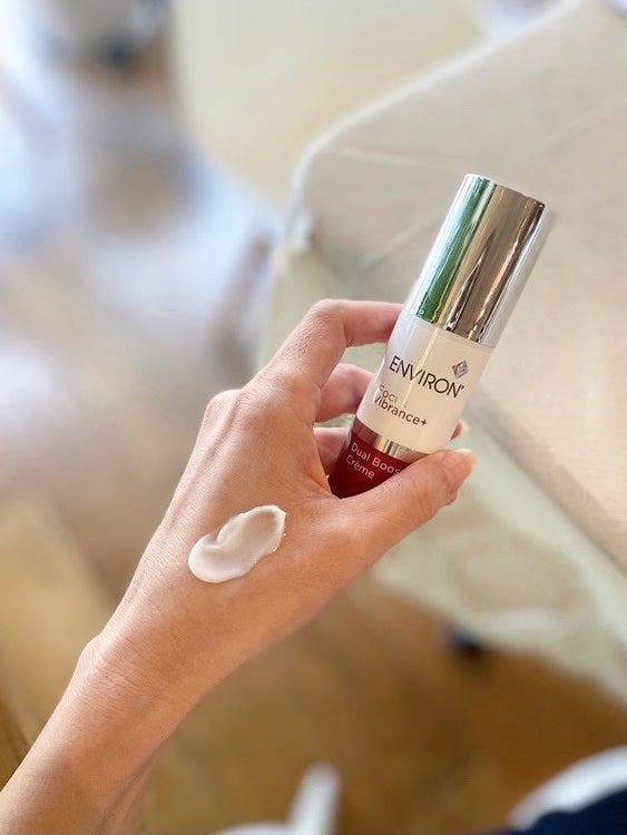 デュアルブーストクリーム /エンビロン/フェイスクリームを使ったクチコミ(2枚目)