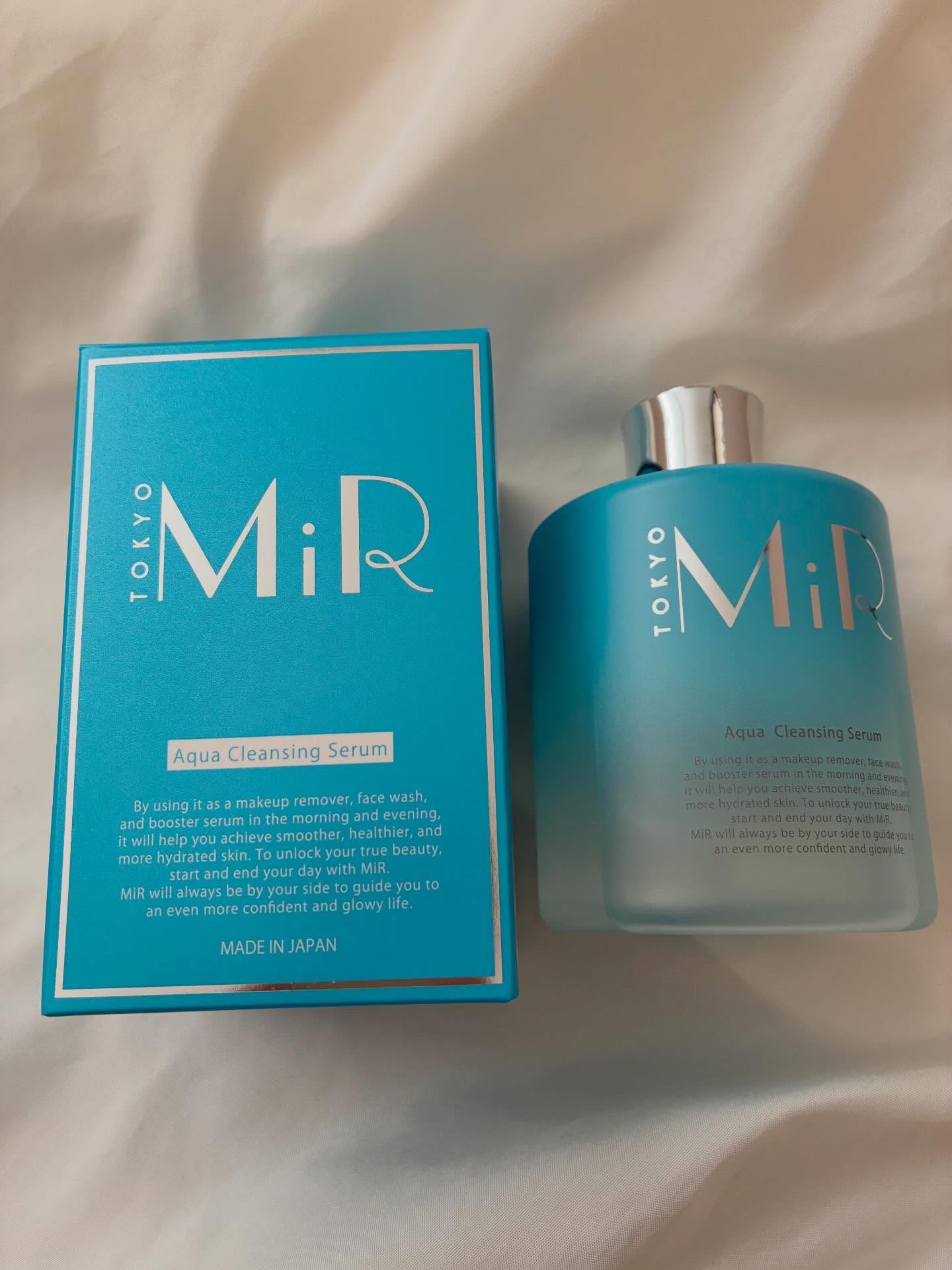 MiR アクアクレンジングセラム/MiR/クレンジングウォーターを使ったクチコミ（1枚目）