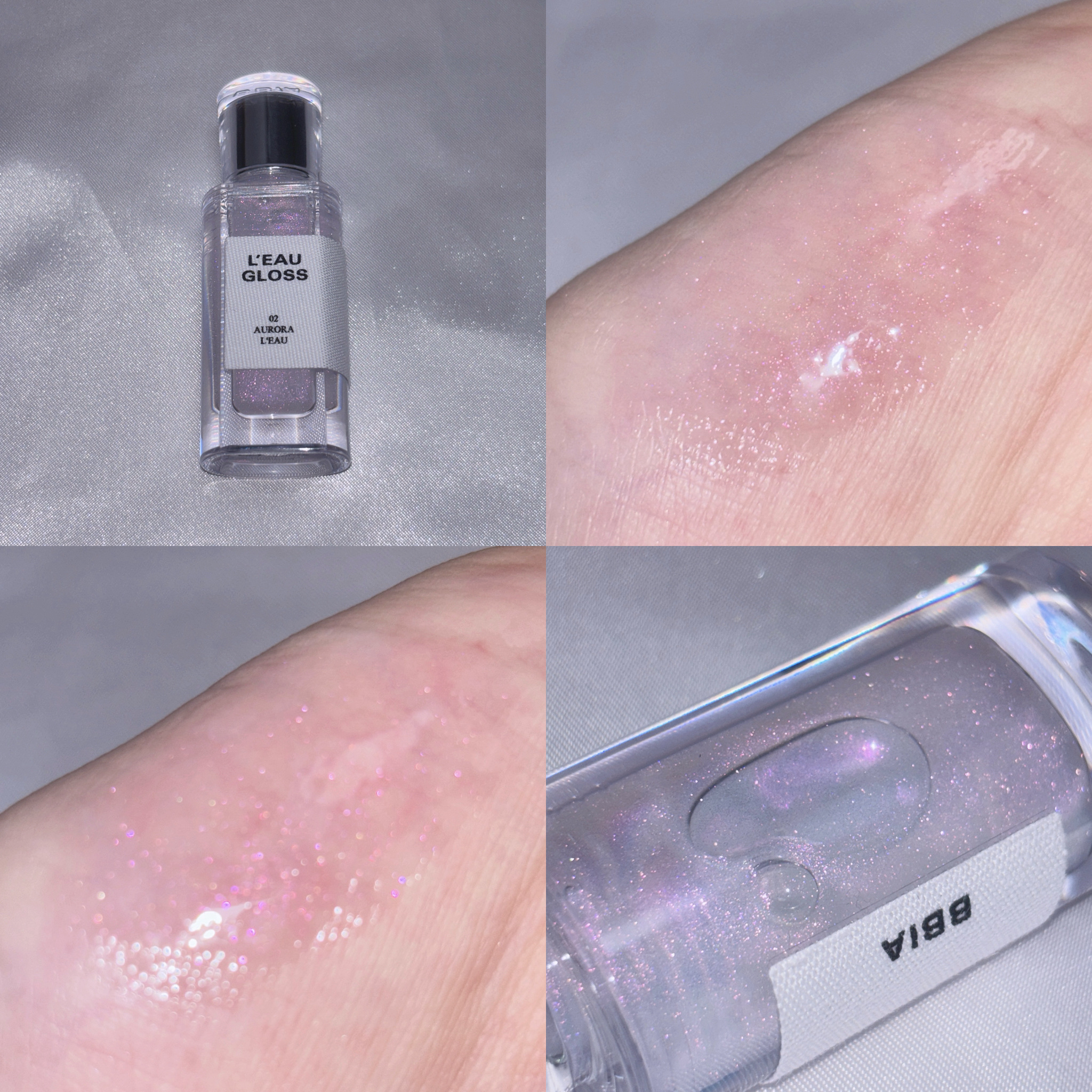 ローグロス 02 オーロラ・ロー/BBIA/リップグロスを使ったクチコミ（2枚目）