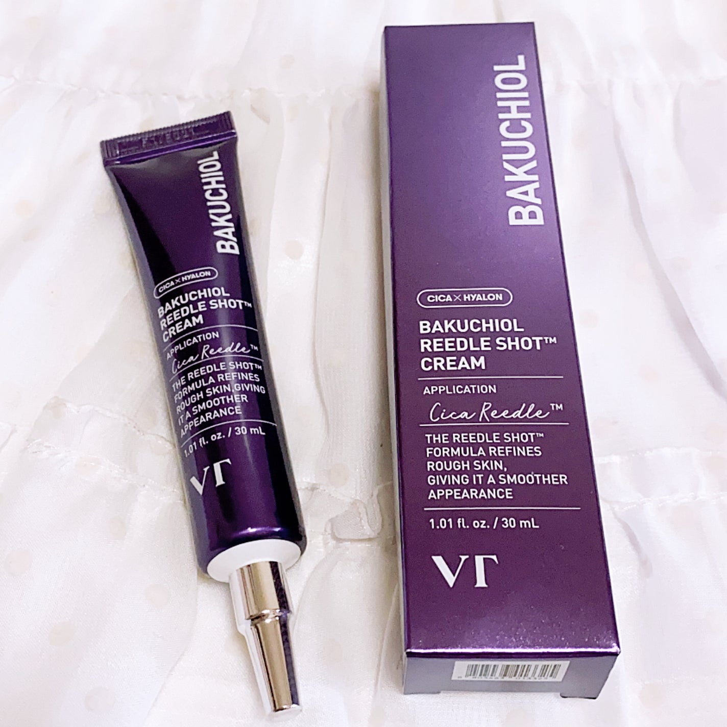 バクチオール リードルショットクリーム/VT/アイケア・アイクリームを使ったクチコミ(5枚目)