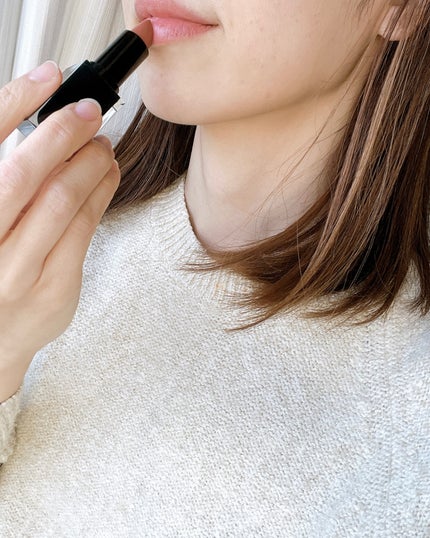 セルヴォーク ルージュ オー ミューテッドグロウ/Celvoke/口紅を使ったクチコミ(4枚目)