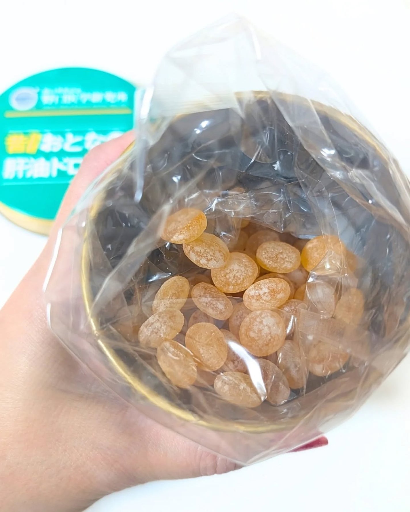 ありちゃん@フォロバ100🤍 on LIPS 「\懐かしさ×新食感のごほうびサプリ🍊✨/◻️おとなの肝油ドロッ..」(4枚目)