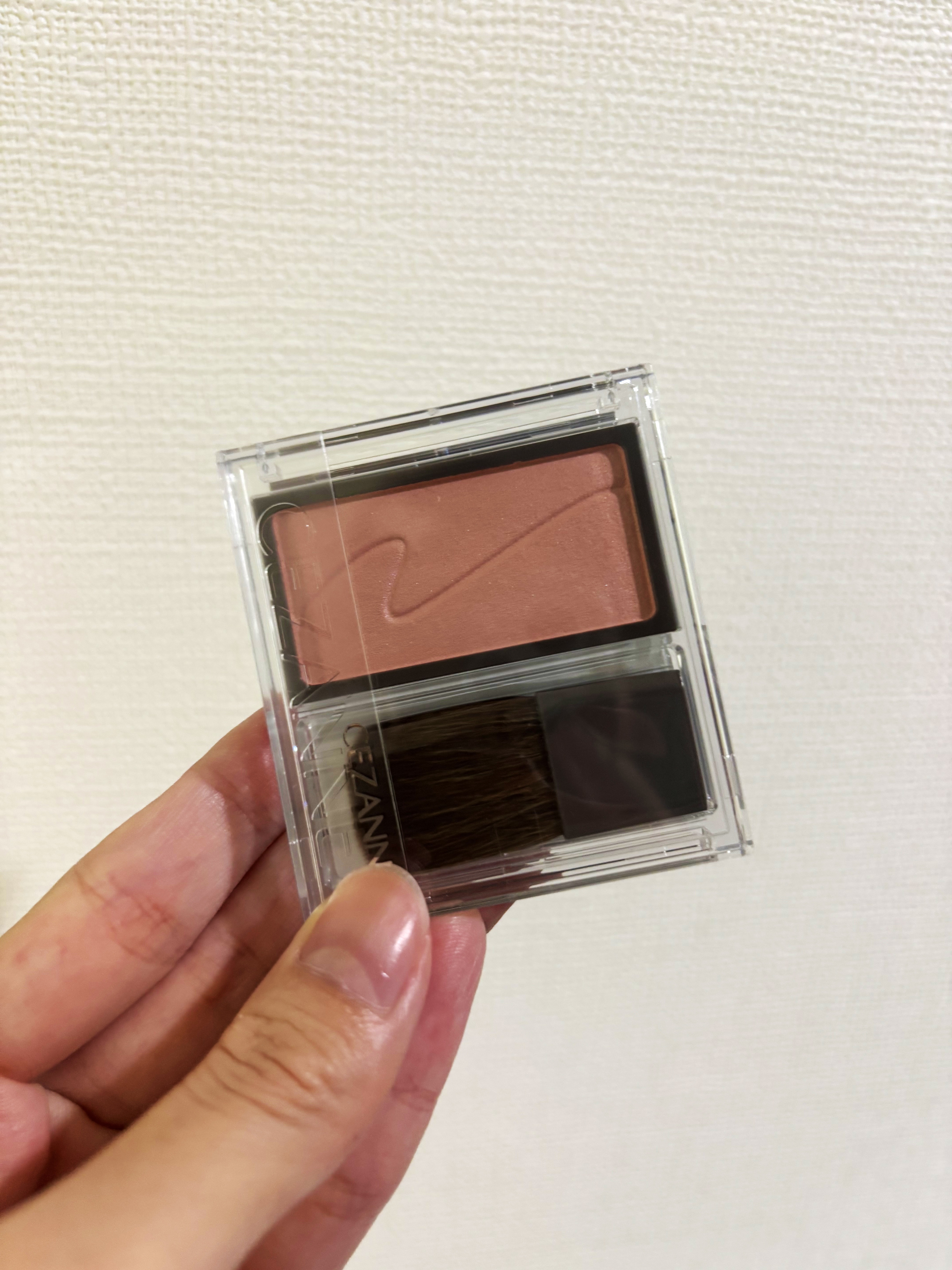 チークブラッシュ/CEZANNE/パウダーチークを使ったクチコミ（1枚目）