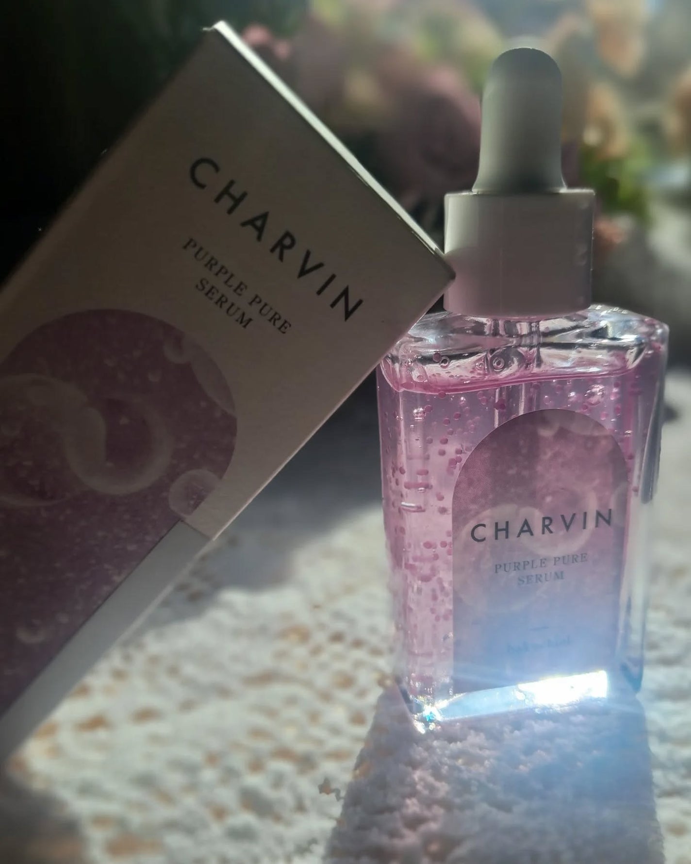 PURPLE PURE SERUM/CHARVIN/美容液を使ったクチコミ(3枚目)